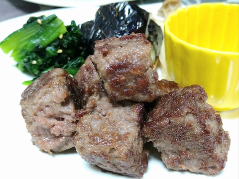 【簡単☆サイコロステーキ風】子どもに大人気!